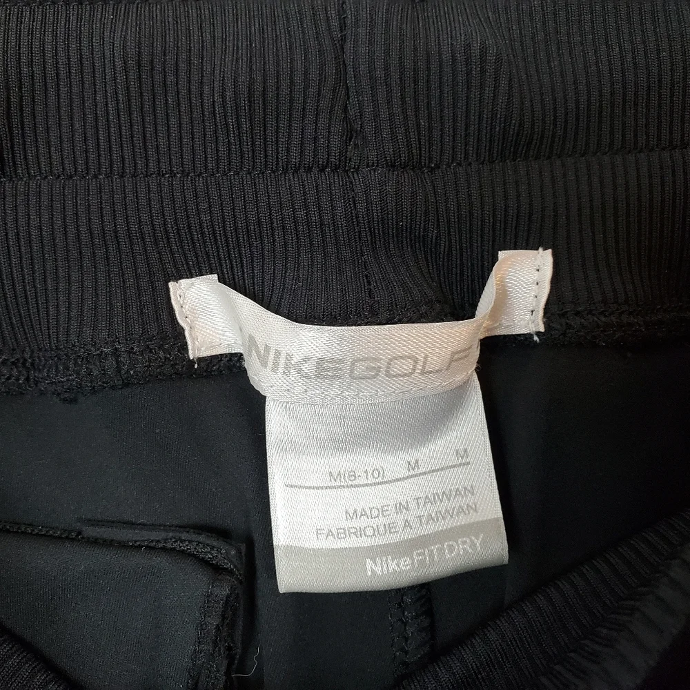 Nike Golf Pants Trousers Straight Leg Black Sporty Athleisure Activewear
